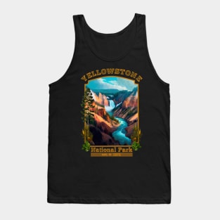 Yellowstone National Park Lower Falls Tank Top